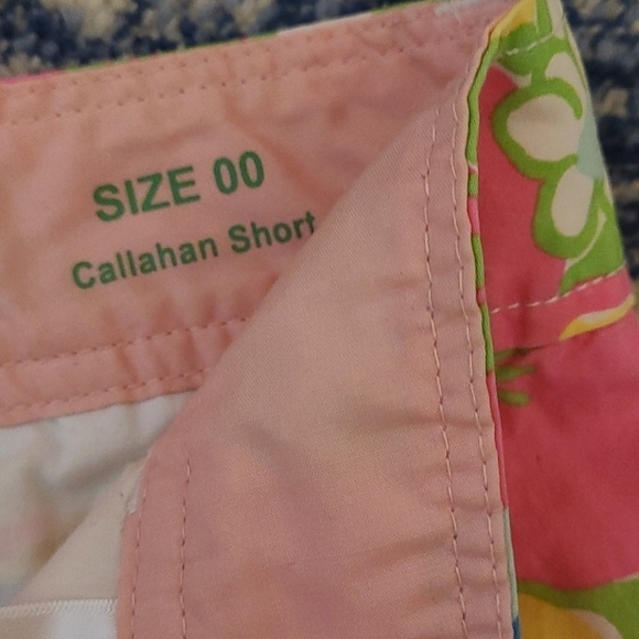 Lilly pulitzer sz 00 Callahan shorts  WS13 - Picture 3 of 3